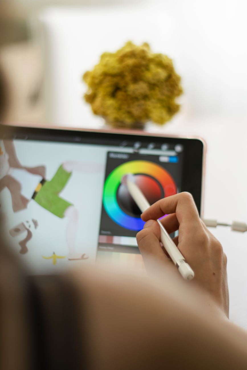 How to use procreate for coloring digital pages